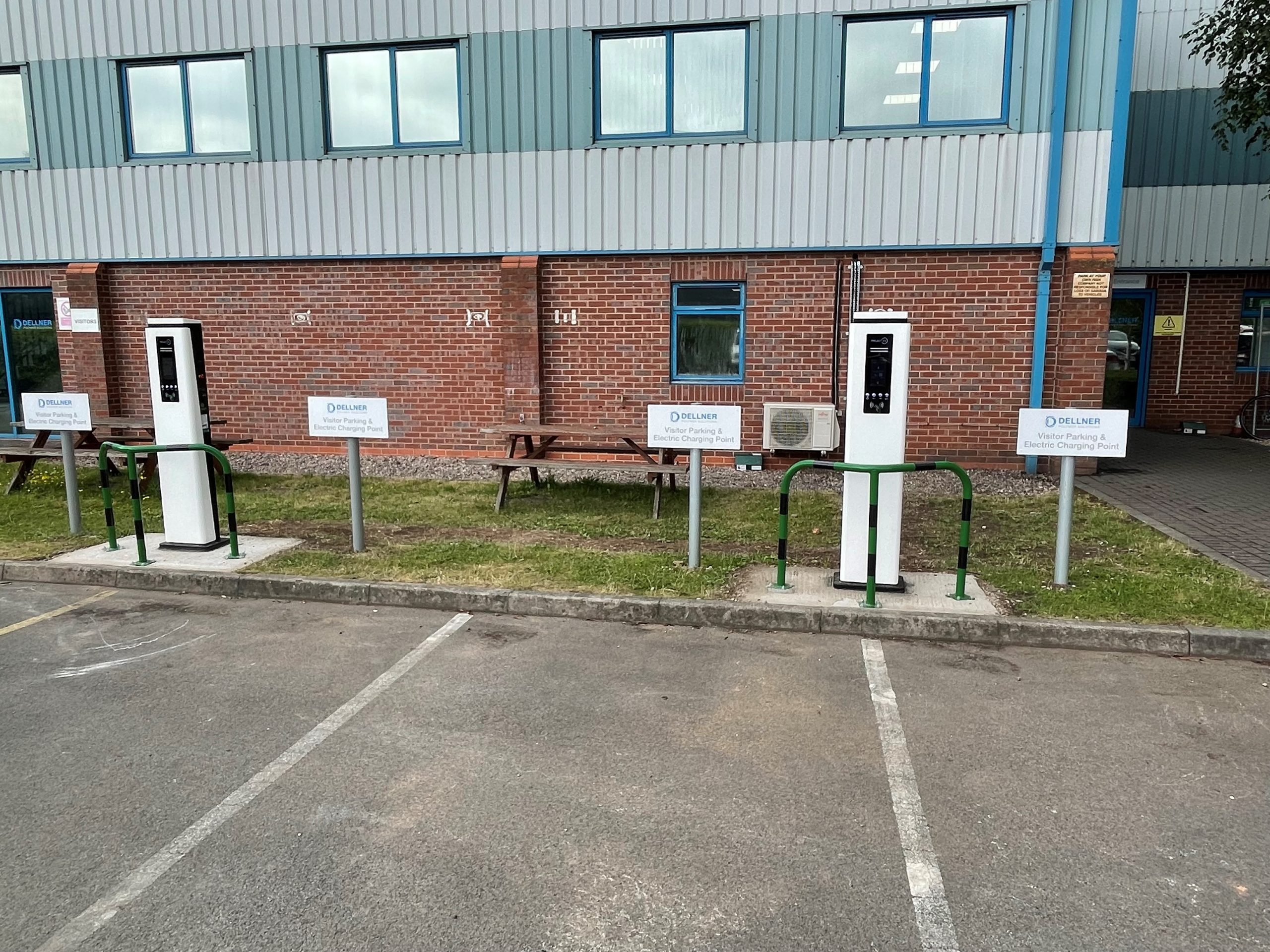 New EV charge points installed at our head office in Burton